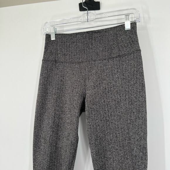 Athleta High Rise Delancey Herringbone Tights Leggings - Picture 3 of 9